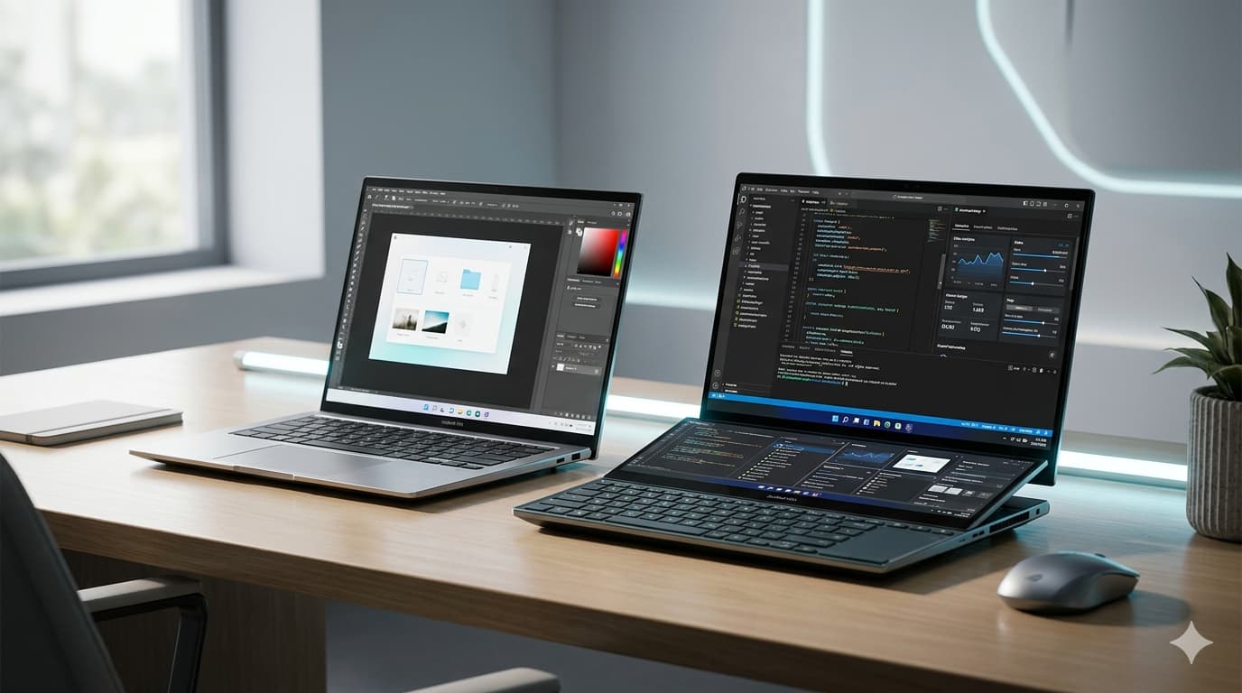 ASUS AI Laptops Launched in India: Zenbook S14 and Zenbook DUO Price, Specs, Availability