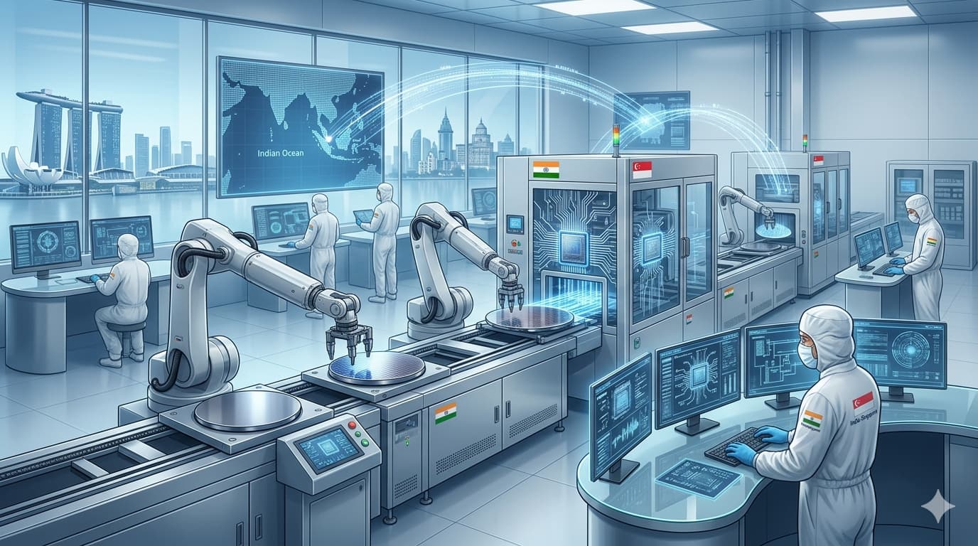Semiconductor Industry in India Gains New Momentum With Singapore